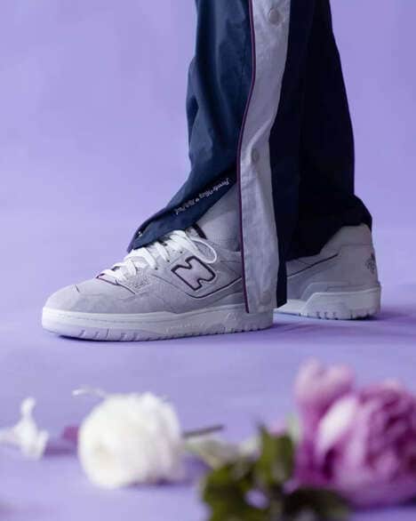 Mauve Tonal Lifestyle Sneakers