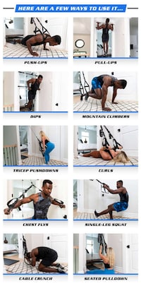 All-in-One Doorway Gym Equipment Image 2