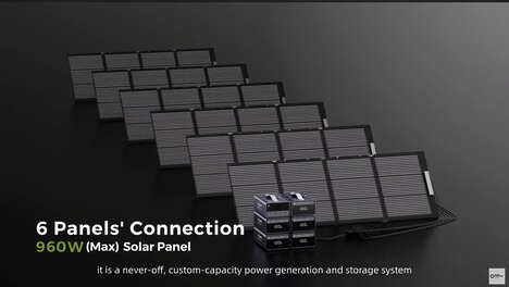 Modular Solar-Chargeable Power Banks