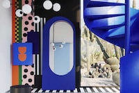 Colorful Standing Statement Mirrors Image 3