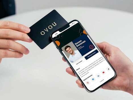 Scannable NFC Business Cards