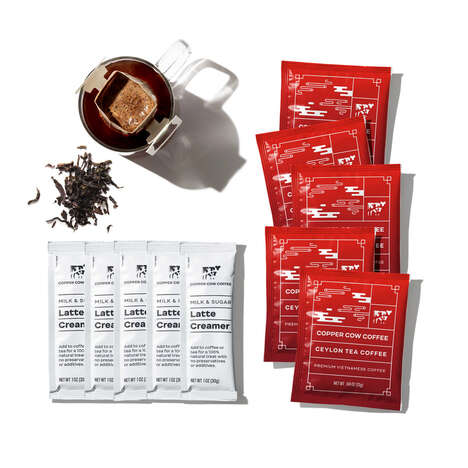 Pour-Over Milk Tea Coffees