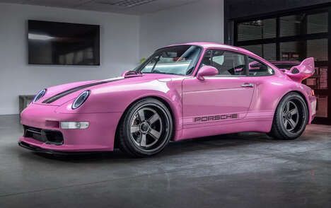 Custom Pink Luxury Cars