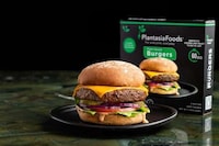Microwavable Vegan Burger Patties