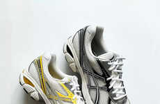 Mesh Panelled Collaborative Sneakers