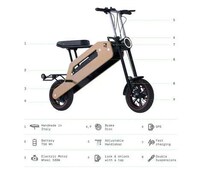 Foldable Bamboo Electric Scooters Image 5