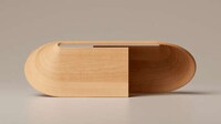 Curvaceous Bench-Style Coffee Tables Image 6