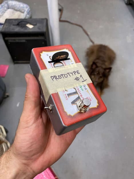 Pick-Dispensing Guitar Pedals