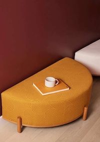 Bao-Resembling Modern Poufs Image 3