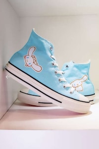 Playful Cartoon-Inspired Footwear Image 2