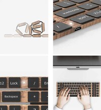 Rollable Bamboo Keyboards Image 5