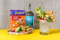 Taquito-Topped Margaritas Image 1