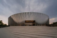 Wind-Responsive Panel Pavilions Image 1