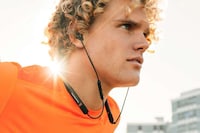Advanced Neckband-Style Earbuds Image 1