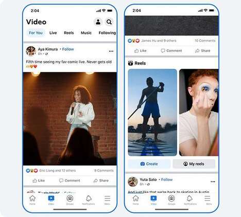 Social Video Editing Features