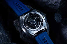 Arachnid-Inspired Dynamic Timepieces