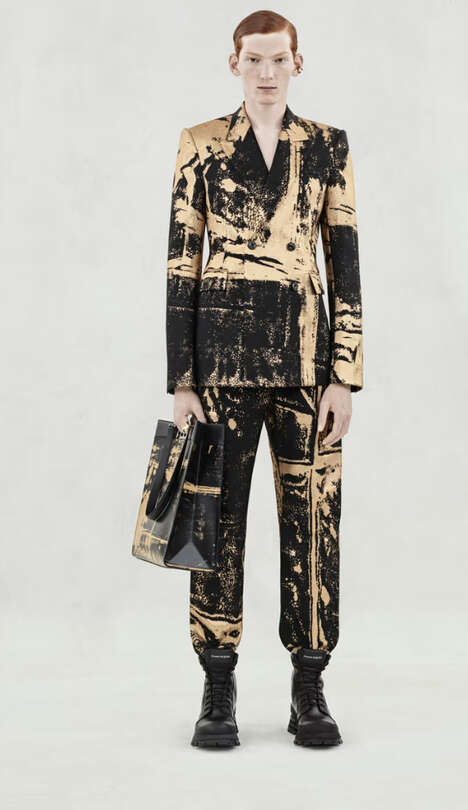 Proportion-Exploring Mystical Menswear