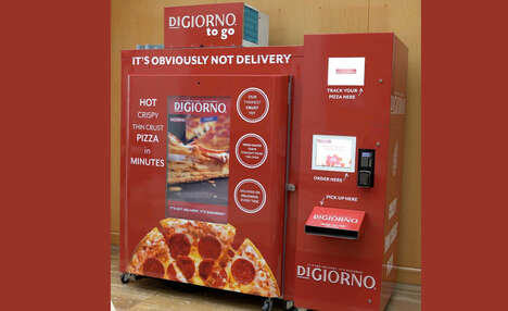 Branded Automated Pizza Kiosks