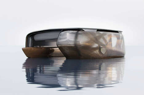 Flax Fiber Floating Homes