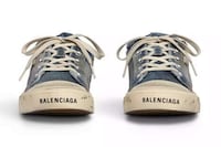 Pre-Distressed Sneaker-Inspired Mules Image 3