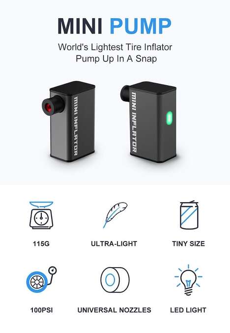 Ultra-Compact Tire Inflators