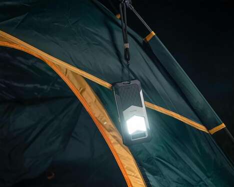 Rugged Flashlight-Equipped Smartphones