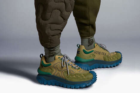 Textural Mountaineering Shoe Designs