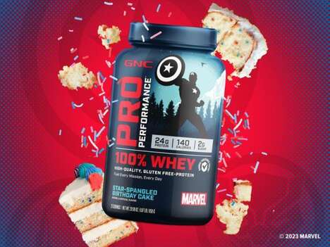 Superhero-Inspired Protein Powders