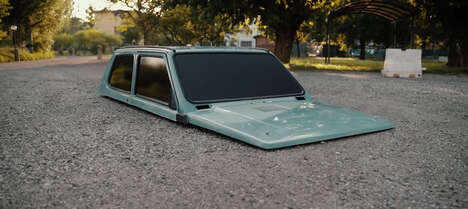 Optical Illusion Low Automobiles