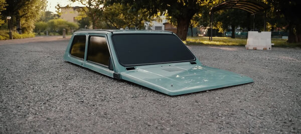 Optical Illusion Low Automobiles
