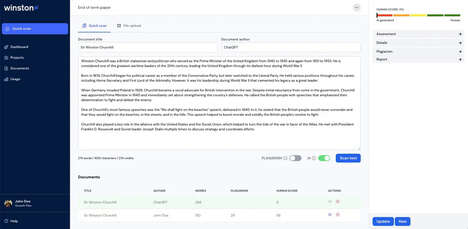 AI Content Detection Platforms