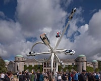 Race Car-Inspired Dynamic Sculptures