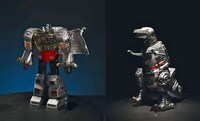 Auto-Transforming Toy Robots