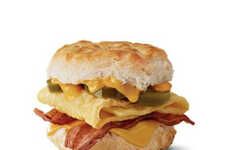 Pickled Jalapeno Breakfast Sandwiches
