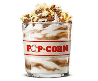 Popcorn-Topped Soft Serves