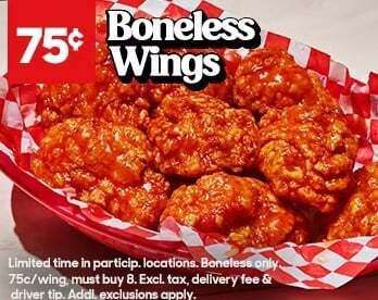 Low-Cost Chicken Wing Promotions