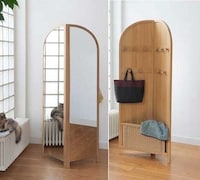 Bifold Functional Storage Mirrors Image 1