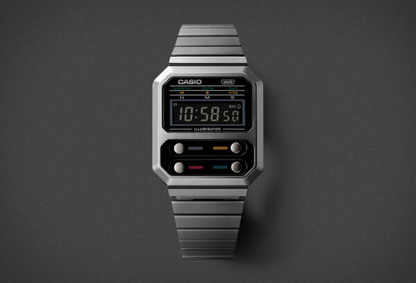 Vintage-Style Timepiece Collections : Casio Vintage A100 Series