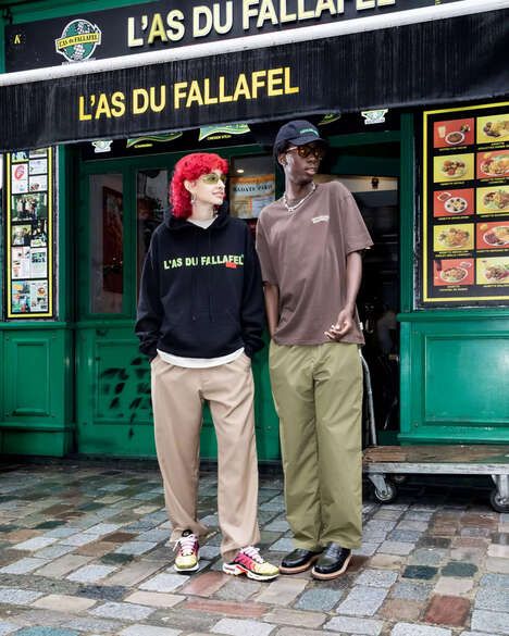 Parisian Eatery-Inspired Streetwear