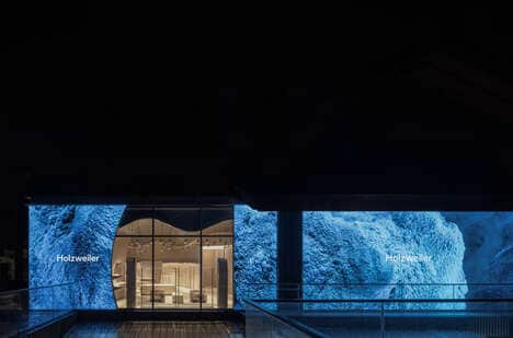 Norwegian Coastline-Inspired Stores