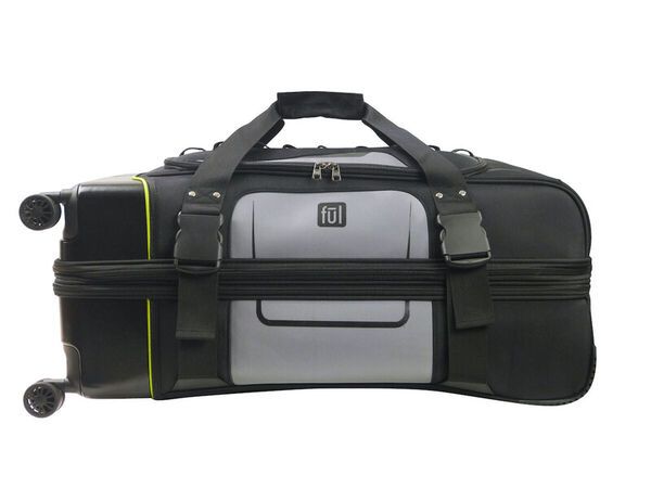 Ful Rig 30 in. Black Rolling Duffel Bag