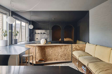Remodelled Denim-Detailed Modern Apartments
