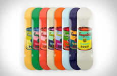 Iconic Pop Art Skateboards