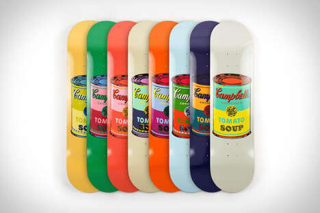 Iconic Pop Art Skateboards