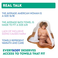Size-Inclusive Towels Image 2