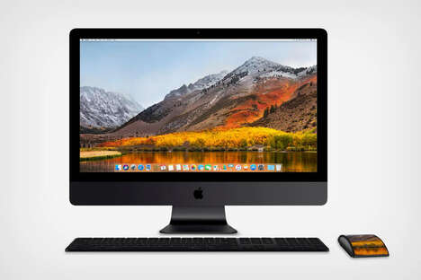Screen-Equipped Computer Peripherals