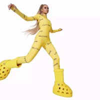 Perforated Dynamic Cartoonish Boots Image 3