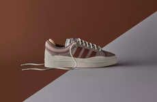 Neutral Chunky Collaborative Sneakers