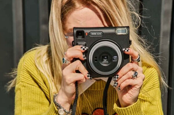 Retro-Tinged Polaroid Cameras