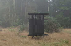 Minimal Bird-Watching Cabins